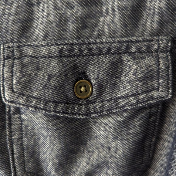 Suzy Shier Small Grey button up collared shirt - Picture 5 of 5